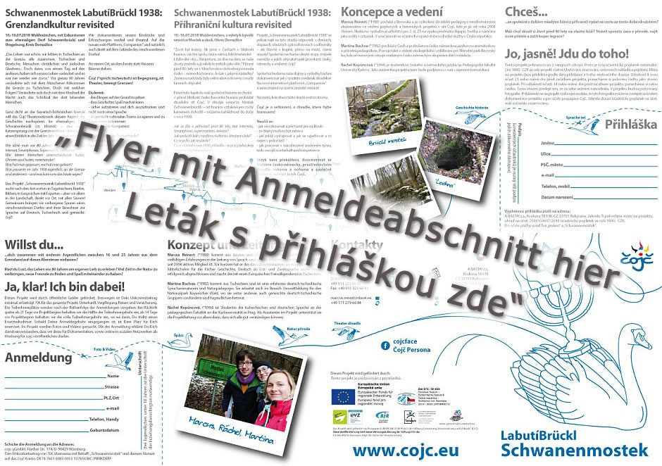 Schwanenmostek / LabutíBrückl 1938: Grenzlandkultur revisited